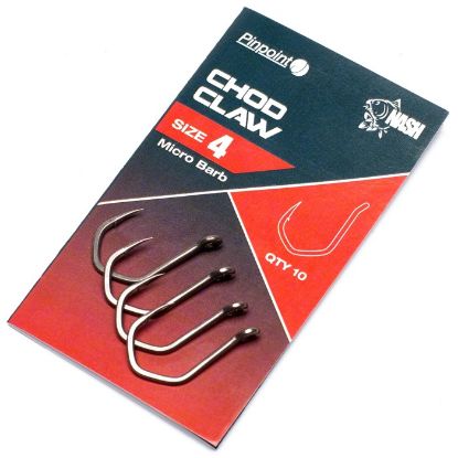 Picture of NASH PinPoint Chod Claw Hooks (10 per pack) *SALE*